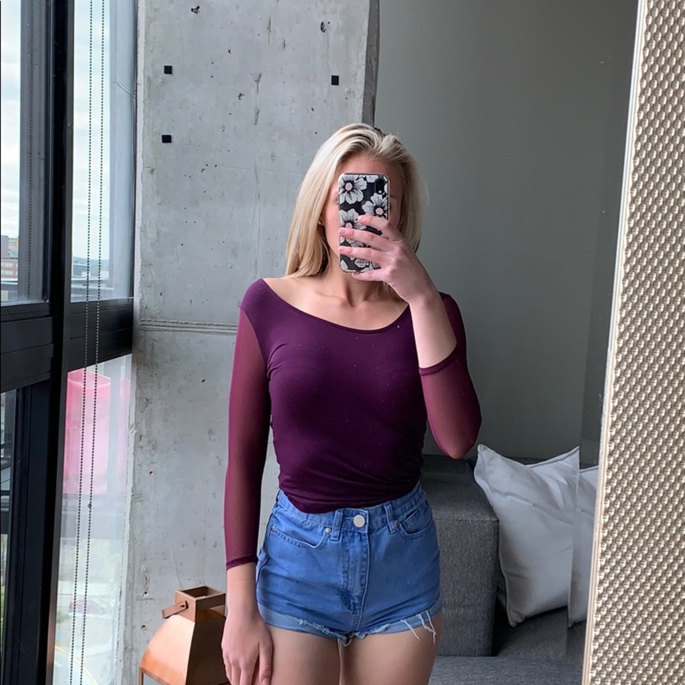 Long sleeved top